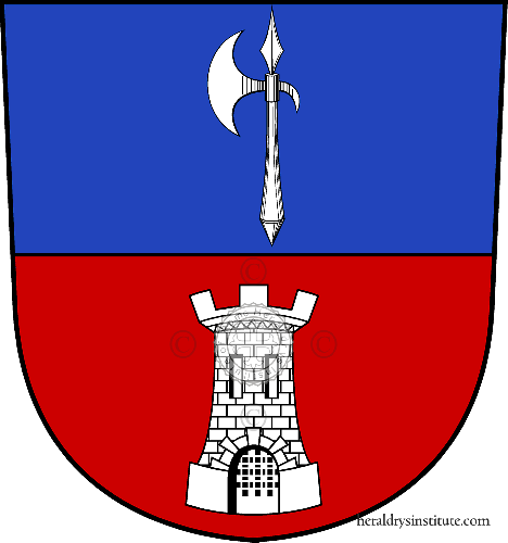 Coat of arms of family Chappuis (de Chexbres)   ref: 33094