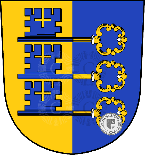 Wappen der Familie Clavel
