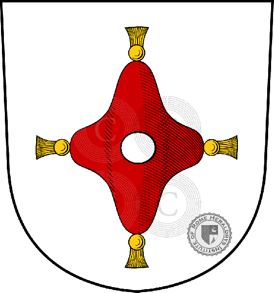 Wappen der Familie Demdorff (ab)   ref: 33111