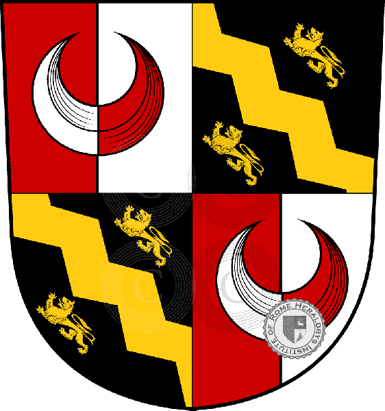 Coat of arms of family Diesbach   ref: 33115