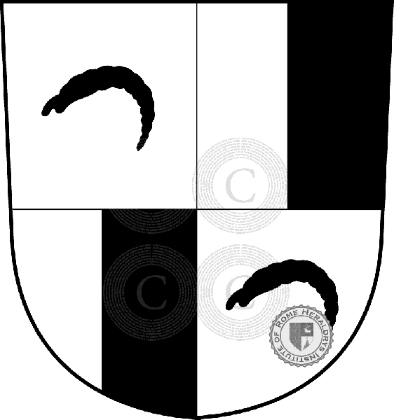 Escudo de la familia Federspihl   ref: 33163
