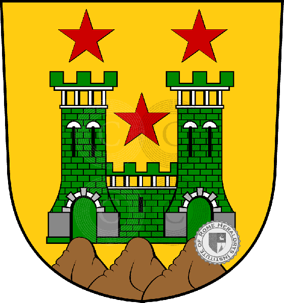 Wappen der Familie Friedberg   ref: 33182