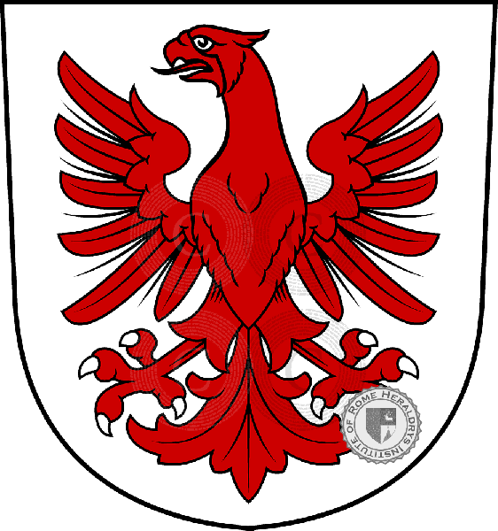 Coat of arms of family Geissriem   ref: 33197