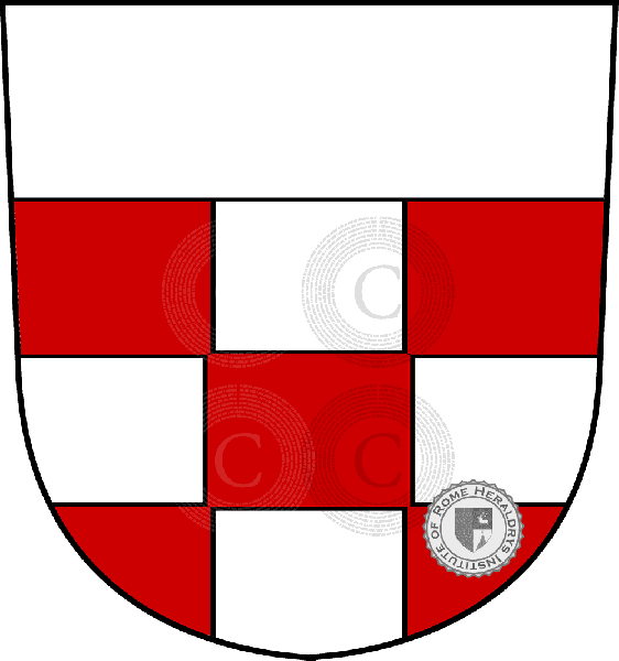 Coat of arms of family Giel de Gielsberg (Bon.)   ref: 33204