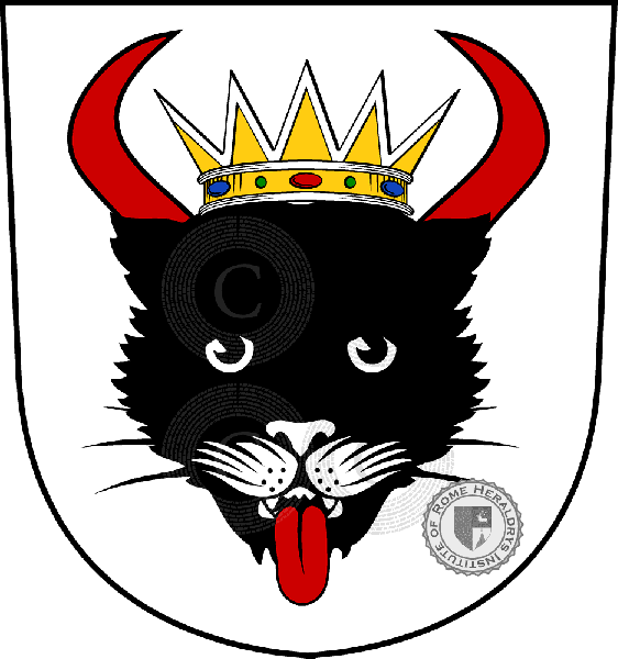 Coat of arms of family Hoff   ref: 33284