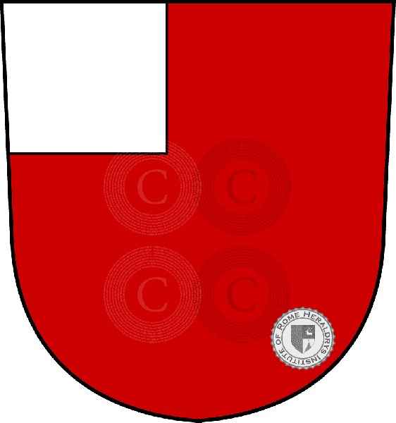 Coat of arms of family Hoheneck