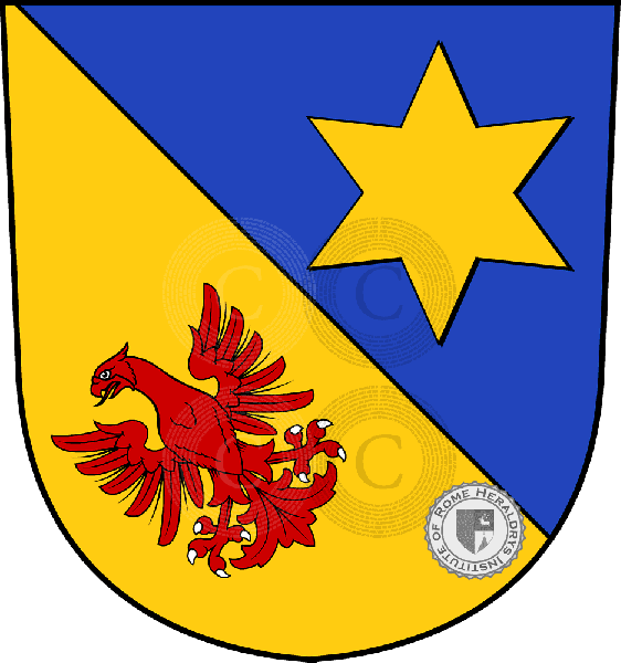 Coat of arms of family Juvalt   ref: 33336