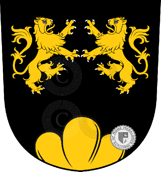 Coat of arms of family Keller (Vienna)   ref: 33340