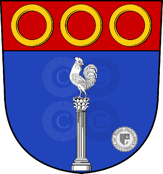 Escudo de la familia Oberkampf   ref: 33491