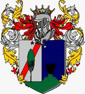 Coat of arms of family Delli Santi Cimaglia Gonzaga