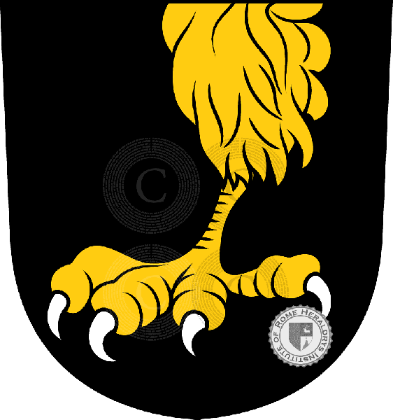 Coat of arms of family Staal