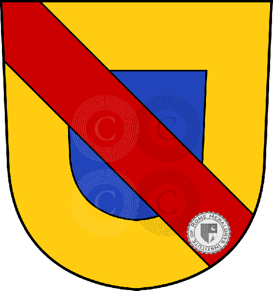 Escudo de la familia Ziegenberg (Bons)   ref: 33853
