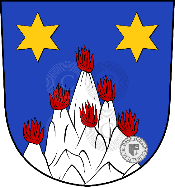 Coat of arms of family Zundel