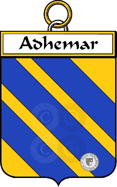 Escudo de la familia Adhemar