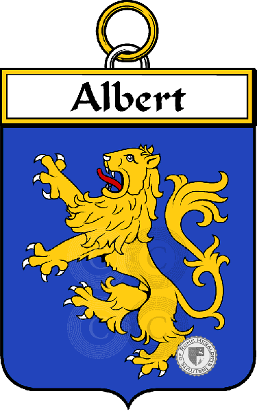 Brasão da família Albert   ref: 33882