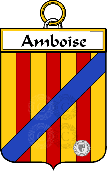 Coat of arms of family Amboise