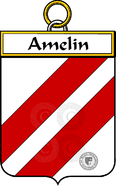 Brasão da família Amelin