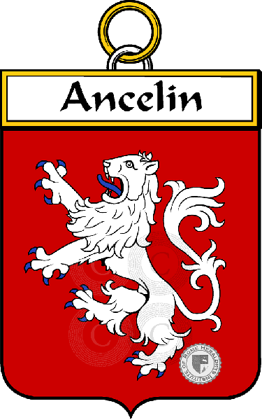 Coat of arms of family Ancelin