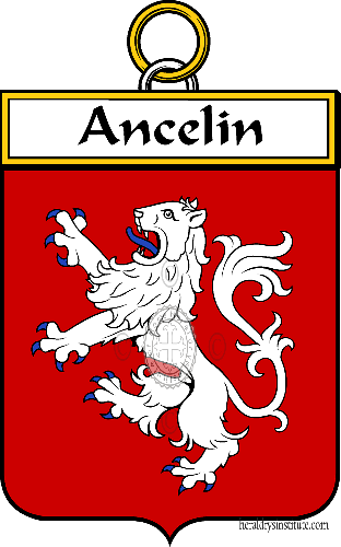 Wappen der Familie Ancelin