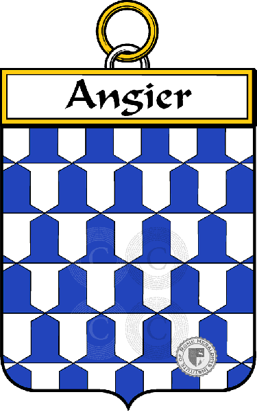 Escudo de la familia Angier