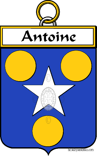 Coat of arms of family Antoine