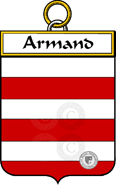 Brasão da família Armand