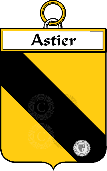 Escudo de la familia Astier