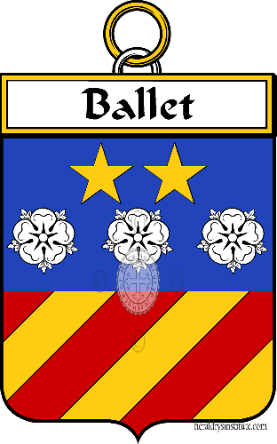 Wappen der Familie Ballet