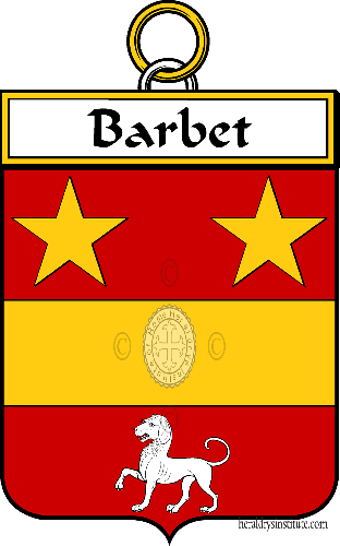 Escudo de la familia Barbet