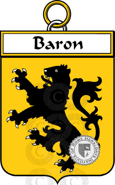 Brasão da família Baron