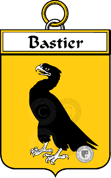 Coat of arms of family Bastier
