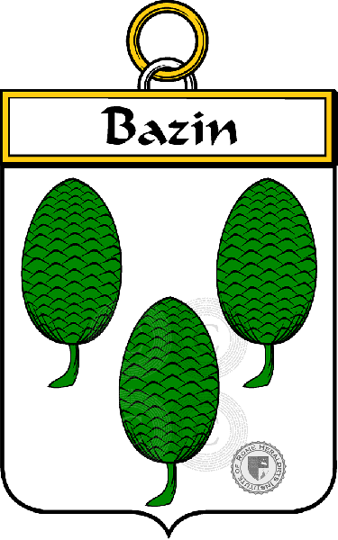 Escudo de la familia Bazin