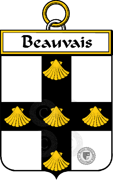 Brasão da família Beauvais