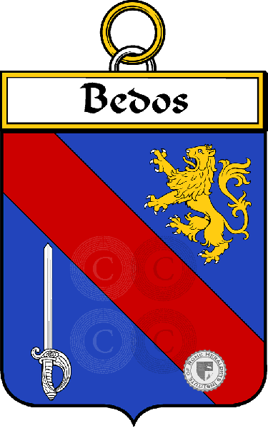 Escudo de la familia Bedos