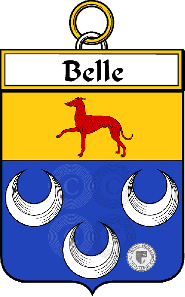 Escudo de la familia Belle