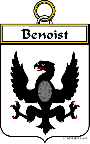 Coat of arms of family Benoist