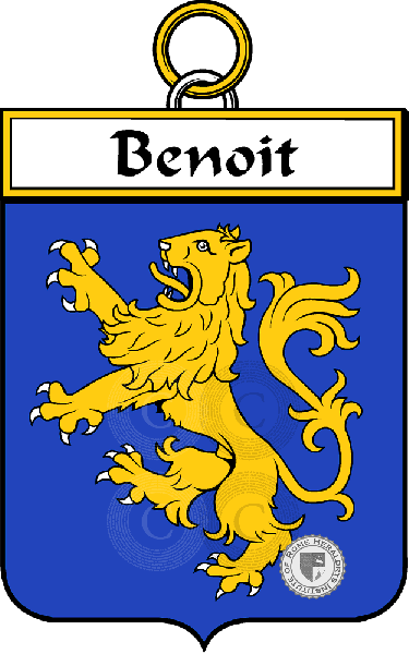 Coat of arms of family Benoit