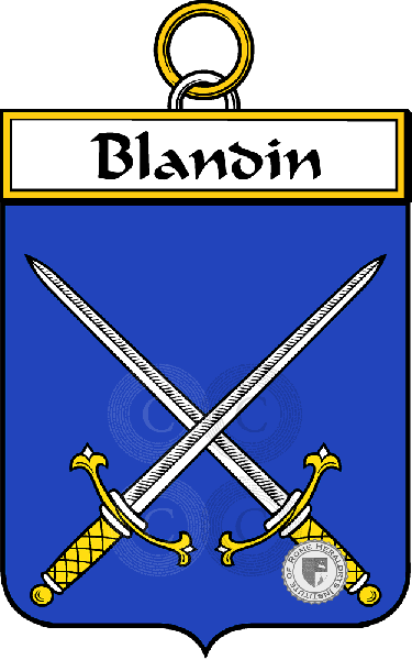 Escudo de la familia Blandin