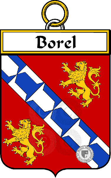 Wappen der Familie Borel