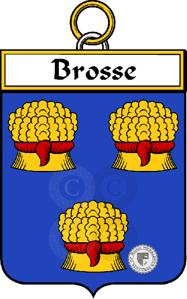 Brasão da família Brosse