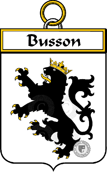 Escudo de la familia Busson