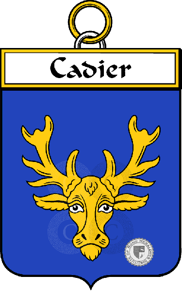 Wappen der Familie Cadier