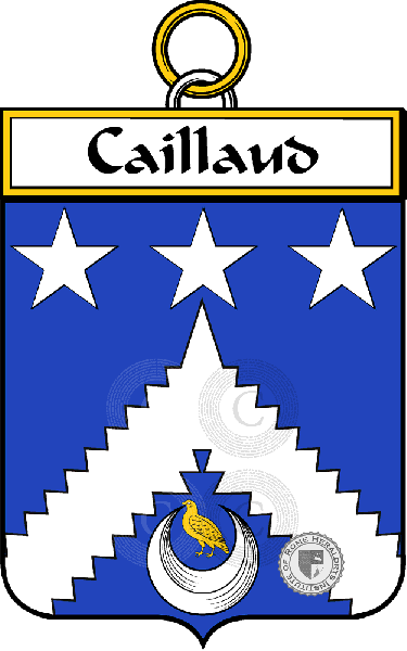 Coat of arms of family Caillaud
