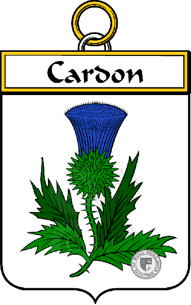 Escudo de la familia Cardon