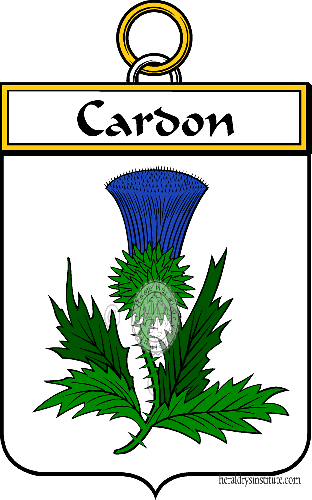Escudo de la familia Cardon