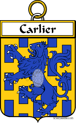 Wappen der Familie Carlier   ref: 34239