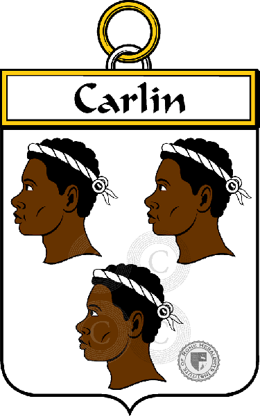 Escudo de la familia Carlin