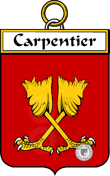 Coat of arms of family Carpentier