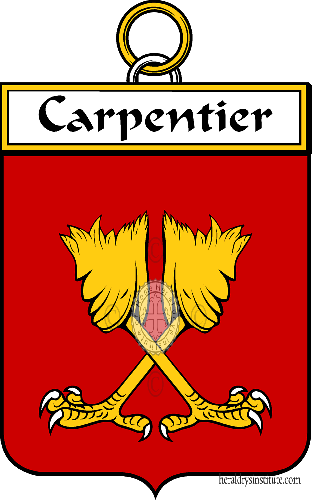 Wappen der Familie Carpentier