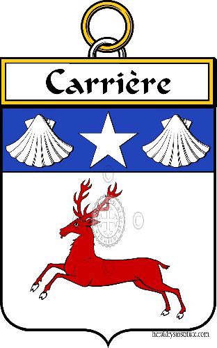 Escudo de la familia Carrière